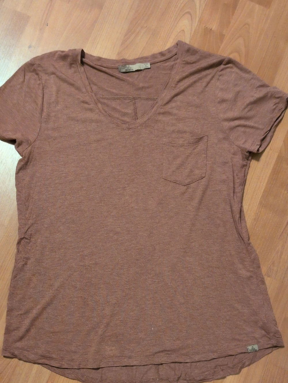 Prana V-neck Pocket Tee